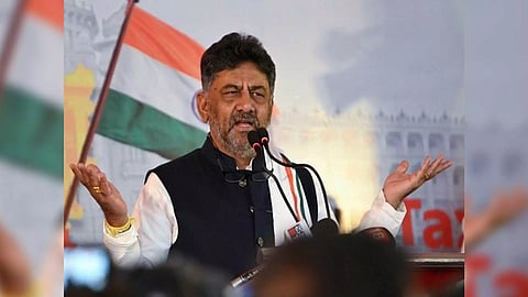 Karnataka Deputy Chief Minister DK Shivakumar (Photo/ANI)