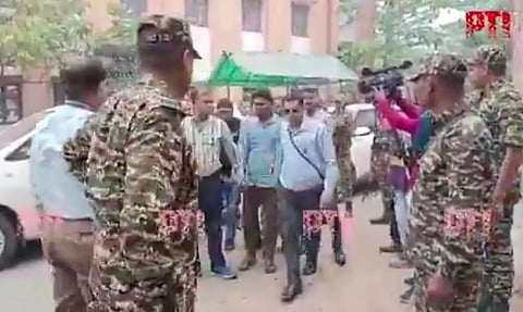 CBI arrested three people, including the brother of suspended TMC leader Shahjahan Sheikh. (PTI)