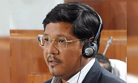 Meghalaya Chief Minister Conrad K. Sangma (PTI)