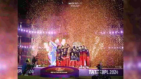 RCB WPL 2024 Champions (Photo/ANI)