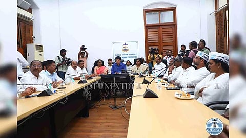 Still from Consultative meeting (Photo/Justin George)