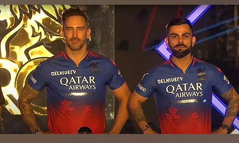 Captain Faf du Plessis and Virat Kohli (ANI)