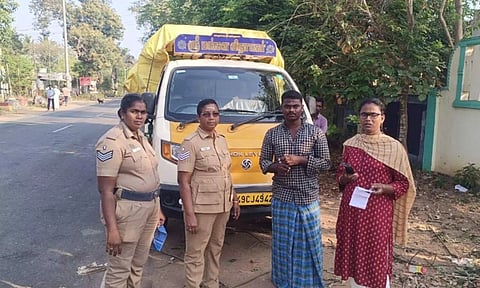 Flying squad seizes 5.5 ton PDS rice smuggled to poultry farm in Thanjavur