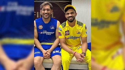 MS Dhoni; Ruturaj Gaikwad
