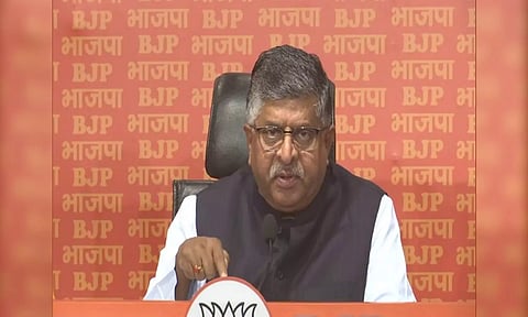 BJP leader Ravi Shankar Prasad (ANI)