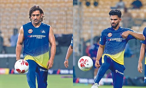 MS Dhoni, Ruturaj Gaikwad