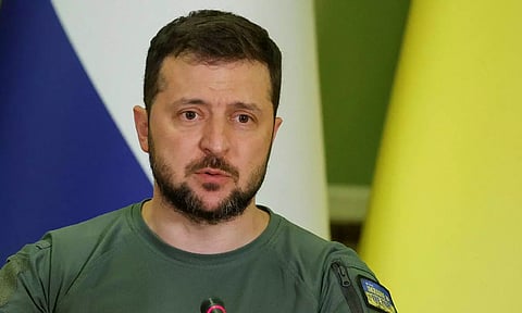 President Volodymyr Zelenskyy (Reuters)