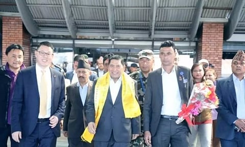 Deputy Prime Minister Narayan Kaji Shrestha