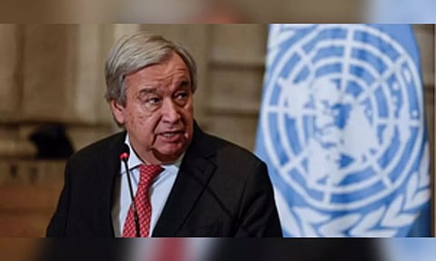  UN Secretary-General Antonio Guterres (IANS)