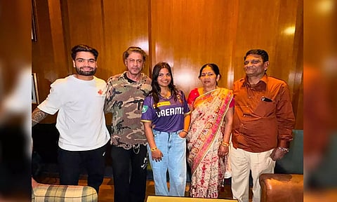 Rinku Singh, Shah Rukh Khan (ANI)