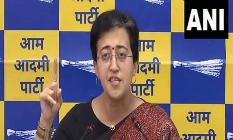 Delhi minister and AAP leader Atishi. (ANI)