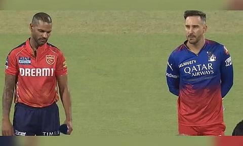 Shikar Dhawan and Faf du Plessis