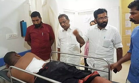 CPI(M) worker injured in Kannur (ANI)