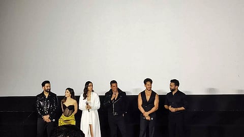 Still from ‘Bade Miyan Chote Miyan’ (BMCM) trailer launch