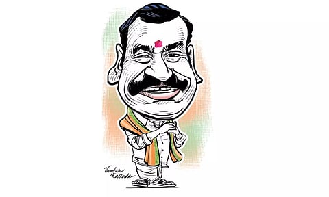 Minister L Murugan (Illustration: Varghese Kallada)