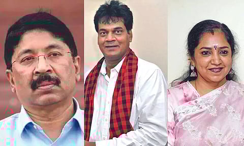 Dayanidhi Maran, Kalanidhi Veerasamy, Thamizhachi Thangapandian 