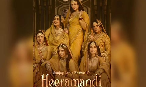 'Heeramandi: The Diamond Bazaar' poster (Instagram)