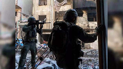 Israeli Soldiers in the Gaza Strip (Photo/ANI)