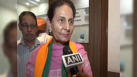 BJP Leader Preneet Kaur(Photo/ANI)