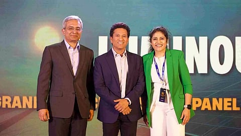 Team Luminous with Sachin Tendulkar