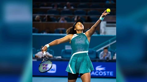  Former World No. 1 Naomi Osaka (Photo/IANS)