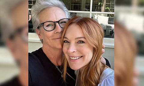 Lindsay Lohan, Jamie Lee Curtis (Instagram)