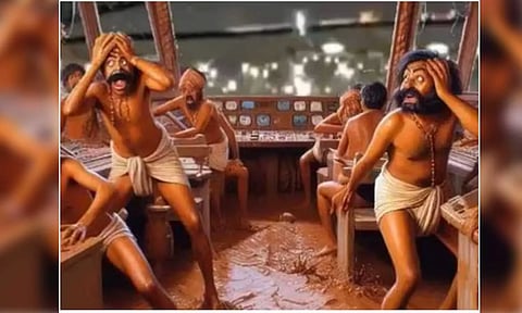 The cartoon released by US-based webcomic Foxford Comics on X 