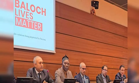 United Kashmir People's National Party (UKPNP) central spokesperson Sardar Nasir Aziz Khan (ANI)