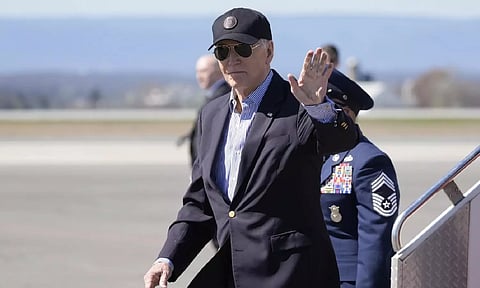 US President Joe Biden (AP)