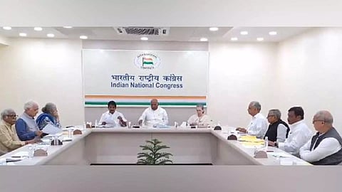 Congress CEC meeting for Bihar underway (Photo/ANI)