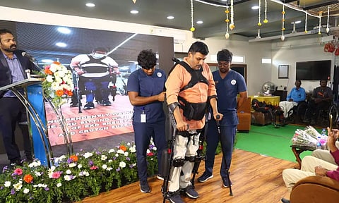JK Physio and Rehab Clinic has announce the launch of the ground-breaking Advanced Exoskeletal Neuro Device