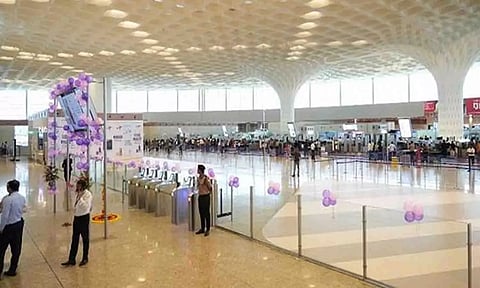 Security check area in Mumbai Airport (PIB)