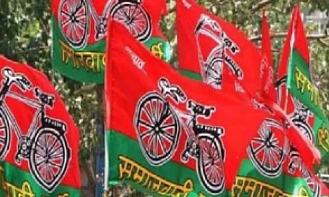 Samajwadi Party Flag (IANS)