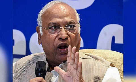 Congress President Mallikarjun Kharge (ANI)