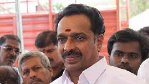  Former AIADMK minister MR Vijayabhaskar