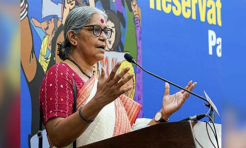 CPI National Federation of Indian Women General Secretary Annie Raja (ANI)