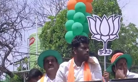 BJP candidate K Annamalai