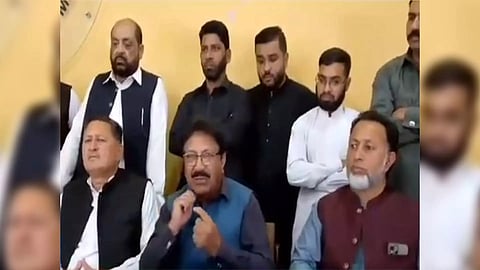 Joint Awami Action Committee leader Arif Chaudhry (Photo/ANI)