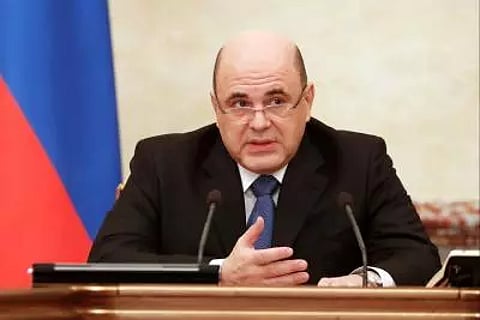 Russian Prime Minister Mikhail Mishustin