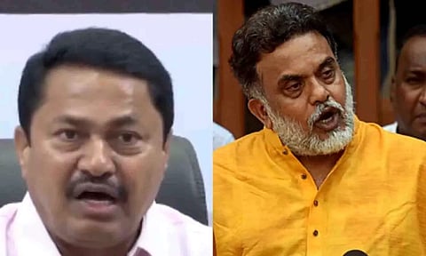 Congress Maharashtra president Nana Patole and Sanjay Nirupam (ANI)