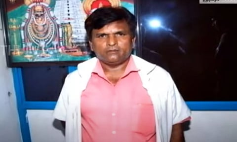 Arrested doctor Perumal (Thandhi TV)