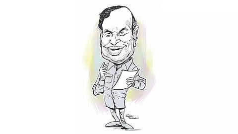 TR Baalu (Illustration/Varghese Kallada)