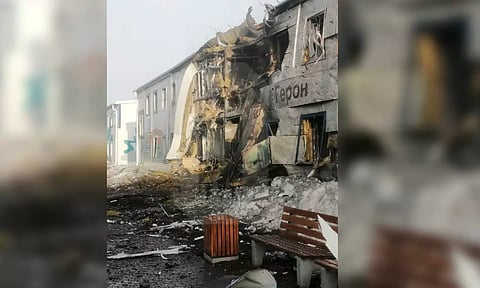 Visuals from the spot (Reuters)