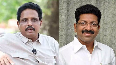 CPM MP Su Venkatesan and AIADMK candidate P Saravanan 