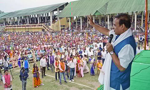 Assam Chief Minister Himanta Biswa Sarma (ANI)