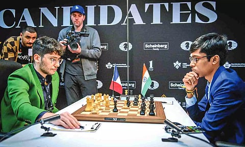 Indians close opening rounds with a draw