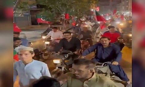 FIR registered against Pakistan Tehreek-e-Insaf leaders for holding rally (X/ @PTIofficial)