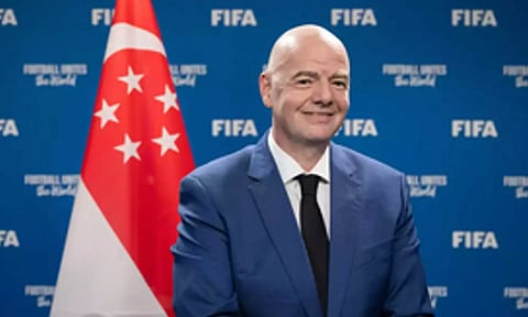  FIFA president Gianni Infantino (IANS)