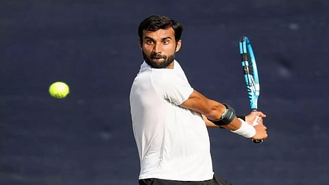 India’s Yuki Bhambri in action