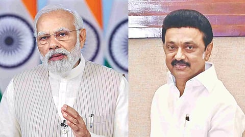 Prime Minister Narendra Modi; MK Stalin